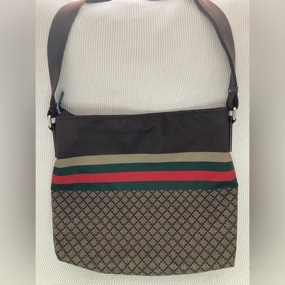Gucci Diamante Nylon Messenger Bag - Picture 2 of 4